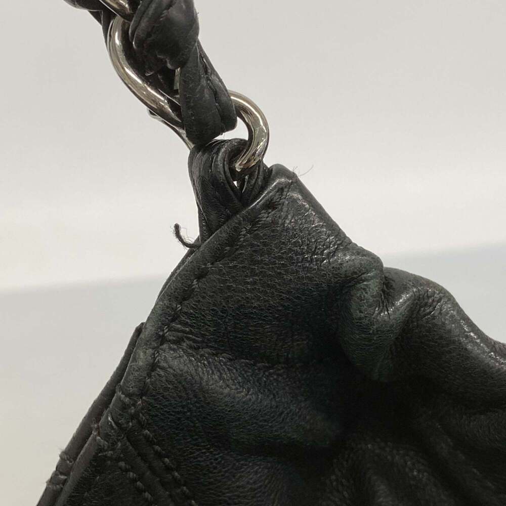 CHANEL Black Leather Tote Bag - Picture 8 of 11
